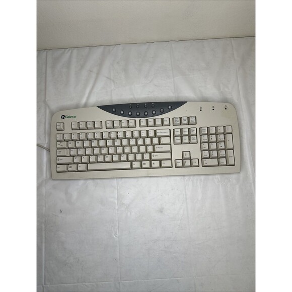 RT-3602 Gateway Keyboard Vintage VTG Gateway Keyboard Untested - Picture 1 of 7